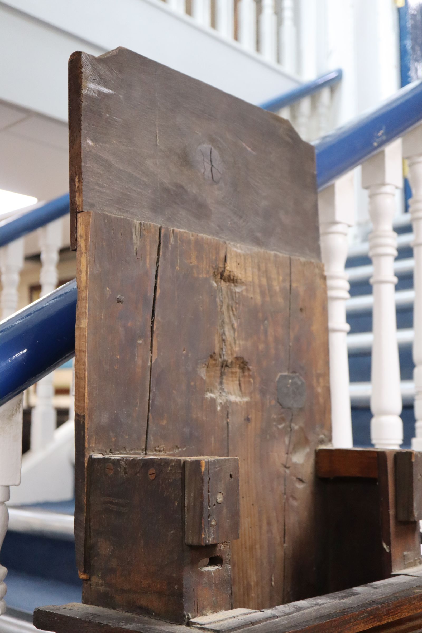 An 18th century oak 8 day longcase clock, with moonphase dial by John Smith, Chester H.approx. - Image 4 of 11