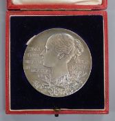 A Victorian Silver Jubilee medallion