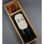 A cased double magnum of Chateau Vignole Bordeaux 2001 wine