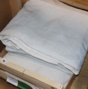 Six French linen sheets