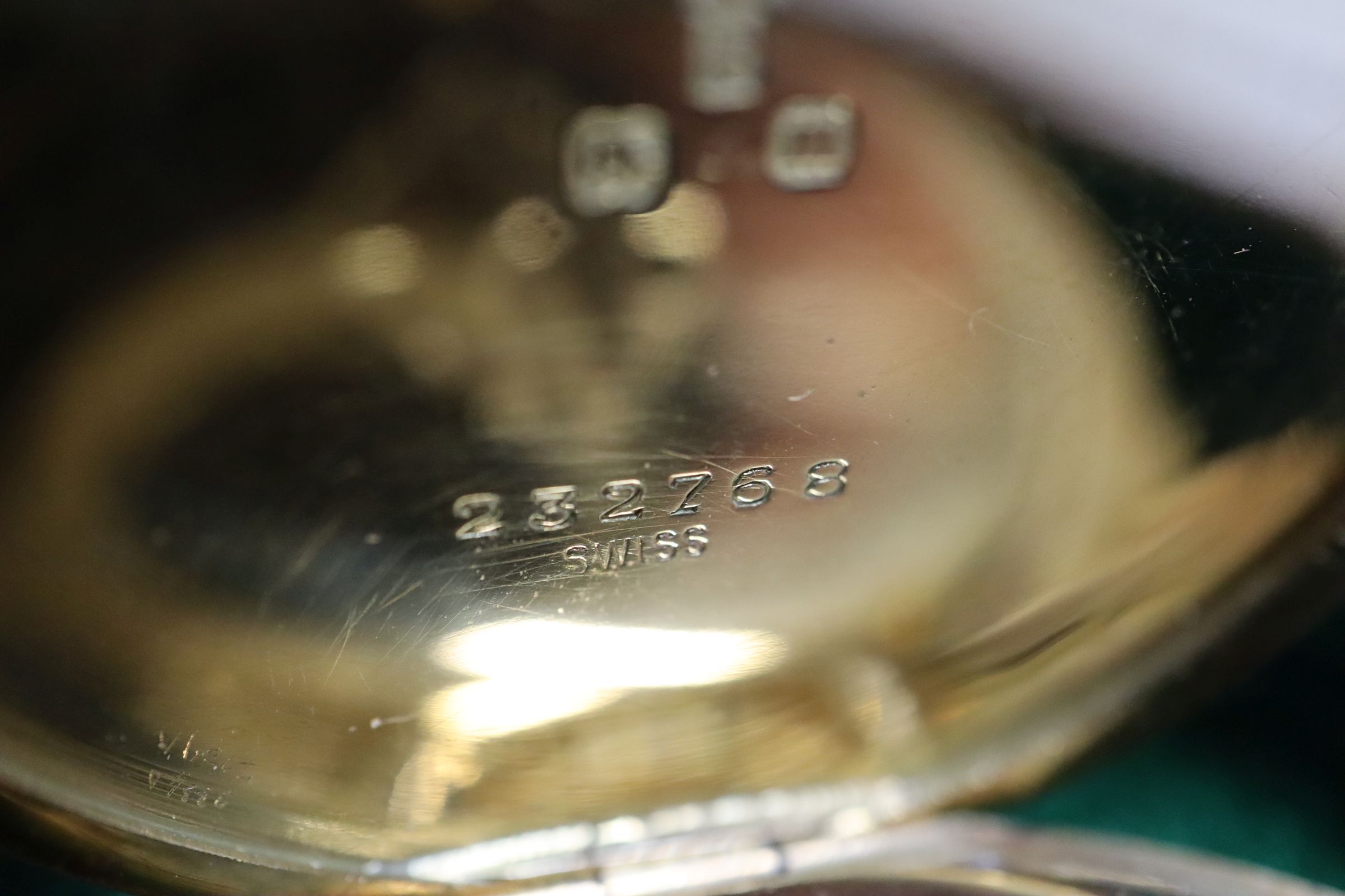 A Tiffany & Co 18ct gold-cased open face pocket watch having circular gilt Arabic dial with - Image 9 of 9