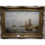 19th century English School, Seascape