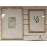 David Oxtoby (b.1938), two limited edition prints, 'Bessie' and '62 Again', signed and dated 79/