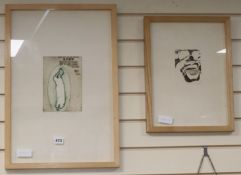 David Oxtoby (b.1938), two limited edition prints, 'Bessie' and '62 Again', signed and dated 79/