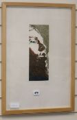 David Oxtoby (b.1938), artist proof print, 'The Man', signed and dated '74, 7/10, 57 x 38cm