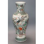 A Samson of Paris famille verte vase c.1900 height 46cm