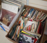 A collection of 31 psych and rock LPs and large collection of punk and rockabilly singles, to