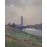 William Barton Thomas (1877-1947)watercolourView of Boston, Norfolksigned15.5 x 12.5in.