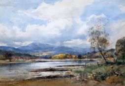 David West (1868-1936)watercolourSpey near Foch...shiresigned9.75 x 14.5in.