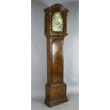Obadiah Smith of London. An early 18th century walnut eight day longcase clock, the 12 inch arched