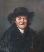 Early 19th century English Schooloil on canvasPortrait of Luke Pope of Staffordshire25 x 21in.