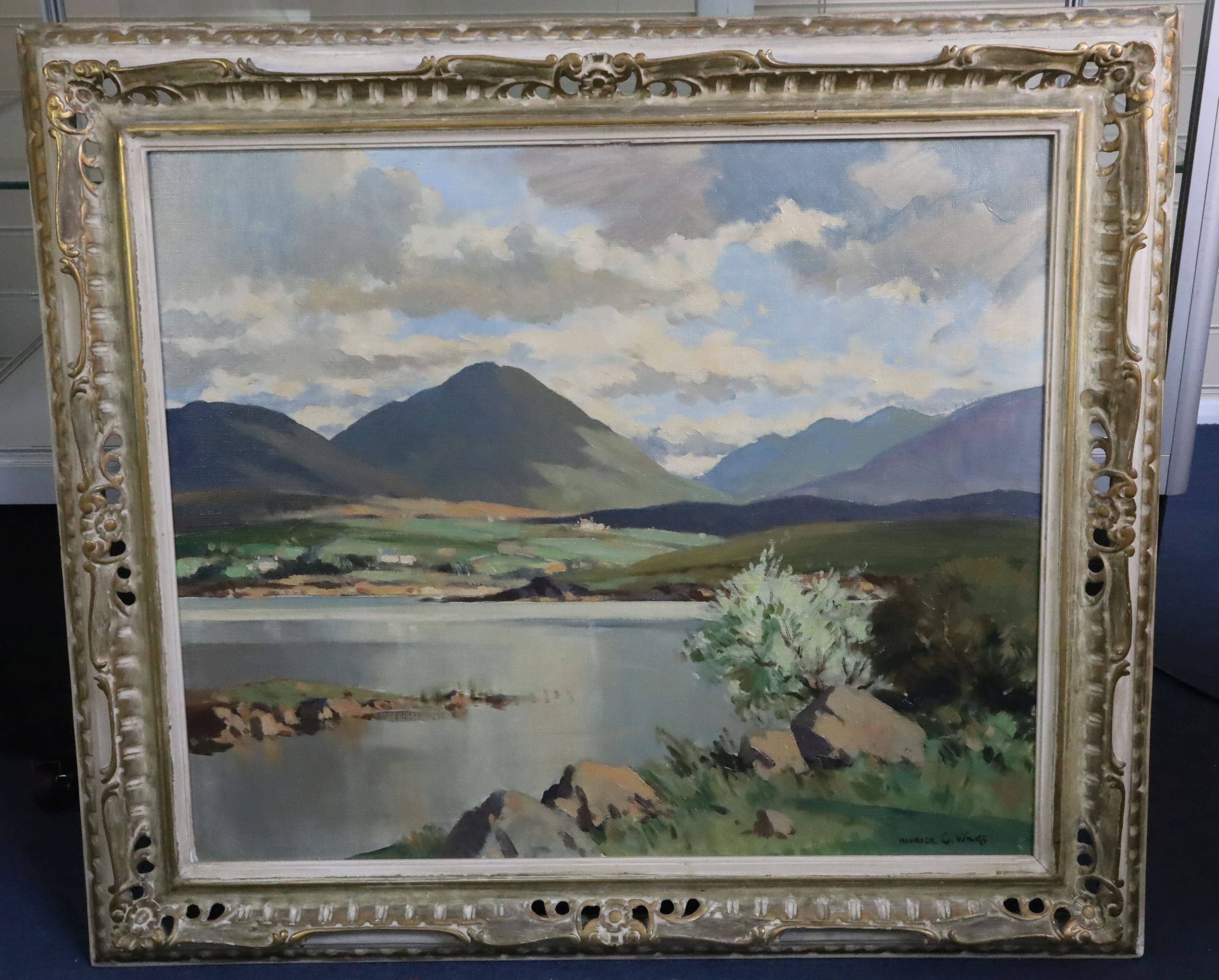 § Maurice Canning Wilks (1911-1984)oil on canvasLough Gitane, Killarney, Co. Kerrysigned and - Image 2 of 2