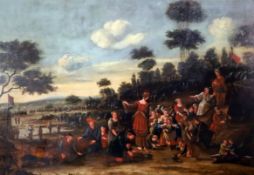 17th century Dutch Schooloil on panelBiblical scene21.5 x 30.5in.