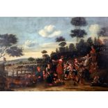 17th century Dutch Schooloil on panelBiblical scene21.5 x 30.5in.