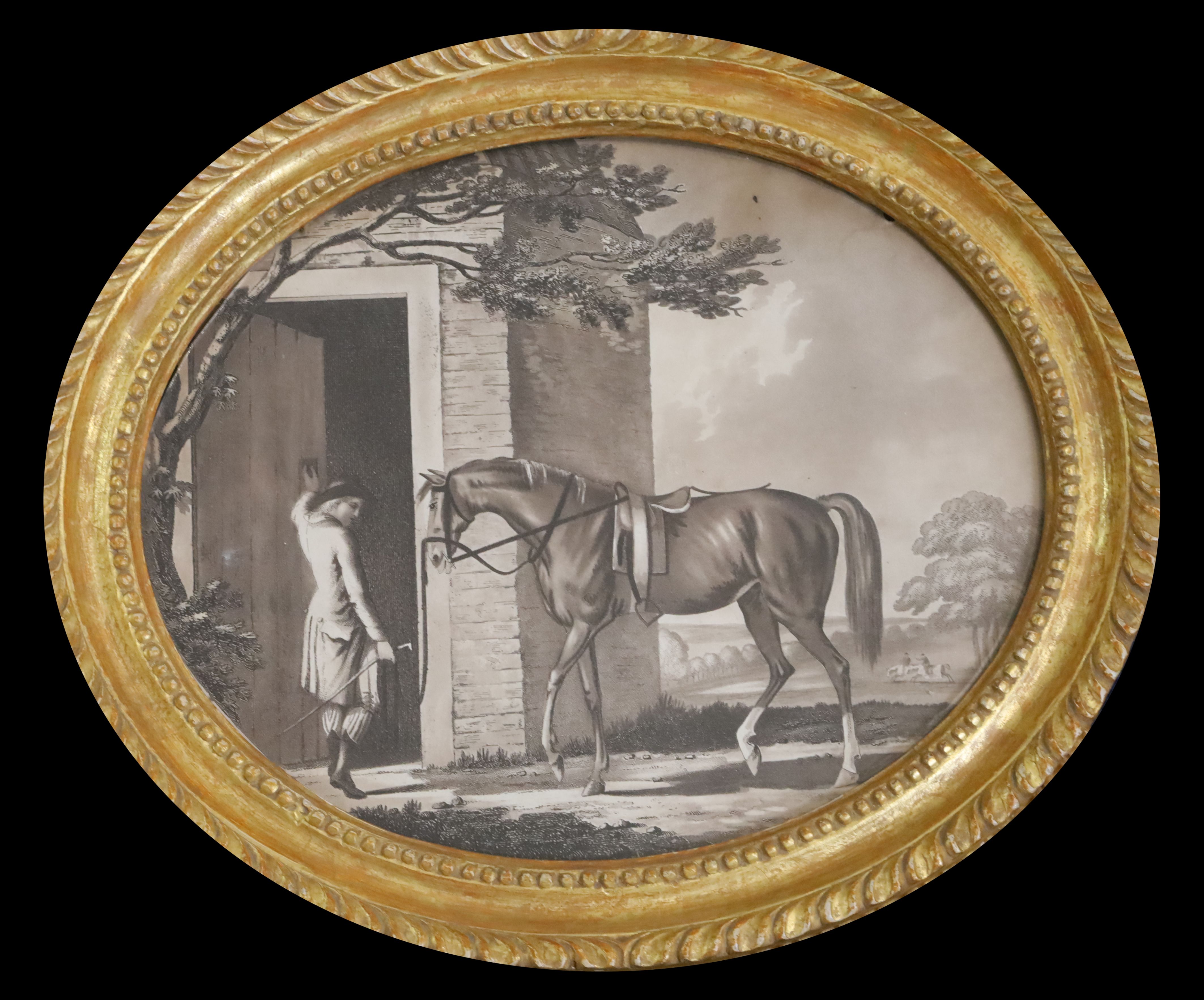 Jukes after Ansellset of six aquatintsLife of a horse 'The Mare & Foal', 'As a Colt in Training', ' - Image 2 of 6