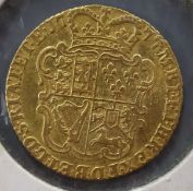 A George III gold half-guinea, Tower Mint 1777
