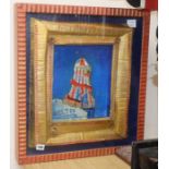 A Helter Skelter wall plaque