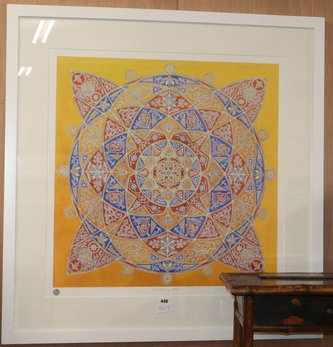 Stephen Meakin, limited edition print, ' The Star of Mira', signed and dated '17, 75 x 74cm