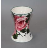 A Wemyss roses pattern vase 11.5in.