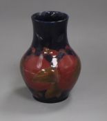 A Moorcroft Pomegranate pattern vase height 18cm