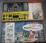 A 1960's Philips mechanical engineer boxed child's toy