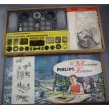 A 1960's Philips mechanical engineer boxed child's toy