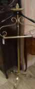 A Fratelli Reguiti brass dumb valet H.118cm