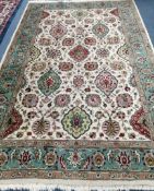 An Afshar carpet 290 x 192cm