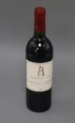 One bottle Chateau Latour 1980