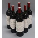 Six bottles Chateau Branaire-Ducre - Saint Julien 1978