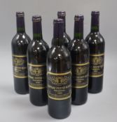 Six bottles Chateau Feytit-Clinet - Pomerol 1995
