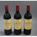 Three bottles Chateau Leoville Poyferre - Saint Julien 1983