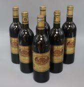 Six bottles Chateau Batailley 1978 (6)