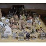 A collection of David Winter cottages