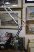 An Artemide Tizio table lamp, Richard Sapper, numbered 18102, & a 1960s table lamp by Best and Lloyd