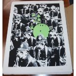 T. WAT, 28 limited edition prints, Mr Smelly with Police in Gas Mask, signed and numbered from the