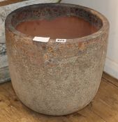 An 'Atlantis' garden planter H.35cm