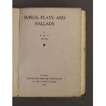 First World War Poetry and Prose: Tennant, Edward Wyndham - Worple Flint and Other Poems, 8vo, paper