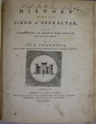 Drinkwater, John - A History of the Late Siege of Gibraltar, 1st edition