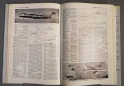 Jane's - Jane's All the World's Aircraft, 34 vols, all with dj's, except the years 1989-1994, qto,