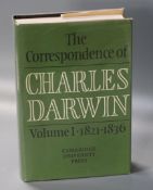 Darwin, Charles - The Correspondence of, 1-16 in 17 vols, qto, cloth with d.j's, Cambridge 2008