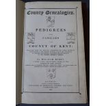 Berry, William - County Genealogies, for Hants, 1833, Kent, 1830 and Buckinghamshire (a facsimilie