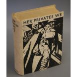 First World War Poetry and Prose. Manning, Frederic - Her Privates We, 8vo, original pictorial