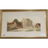 James Lawson Stewart (1829-1911) pair of watercolours, The Farm and Coupland Castle, Newcastle and