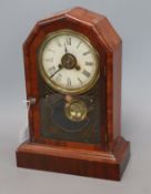 An American mantel clock height 36cm