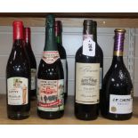 Five bottles of commemorative D-Day wine together with five mixed wines