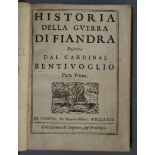 Bentivoglio, Guido - Historia della guerra di Fiandra descritta dal Cardinal Bentivoglio, 3 vols