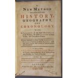 Rawlinson, Richard - A New Method of Studying History ..., 2 vols, 8vo, calf, early pages of vol 1