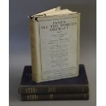 Jane's - Jane's All the World's Aircraft, 3 vols, qto, cloth, (1938 with dj), London 1934, 1937