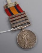 A South Africa medal to Private Beaumont, Dorset Regt. etc